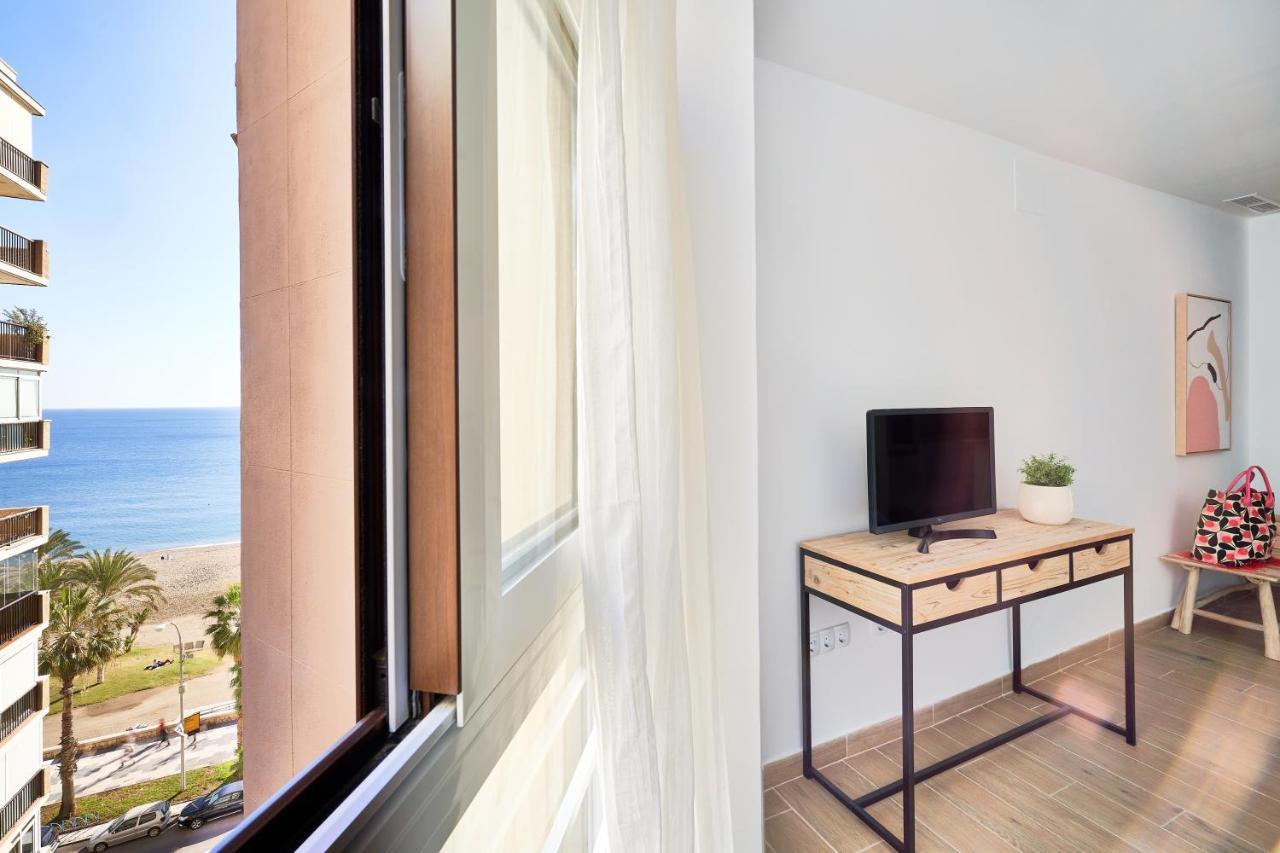 Apartamento En Primera Linea De Playa En La Malagueta Malaga Exterior photo